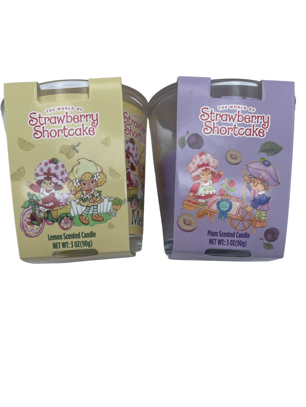 Strawberry Shortcake Candle Dou - Lemon & Plum Scented Candles